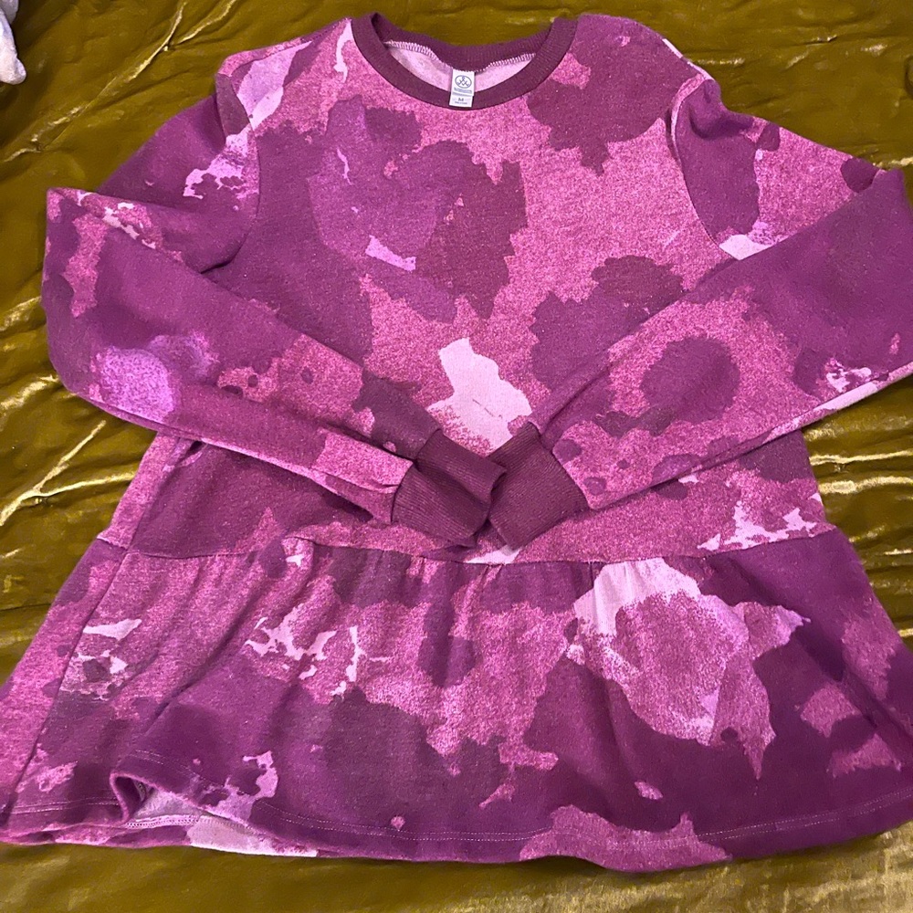 Peplum sweatshirt